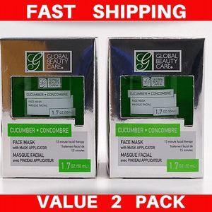 Premium Cucumber Gel Face Mask - Set of 2 X 1.7oz